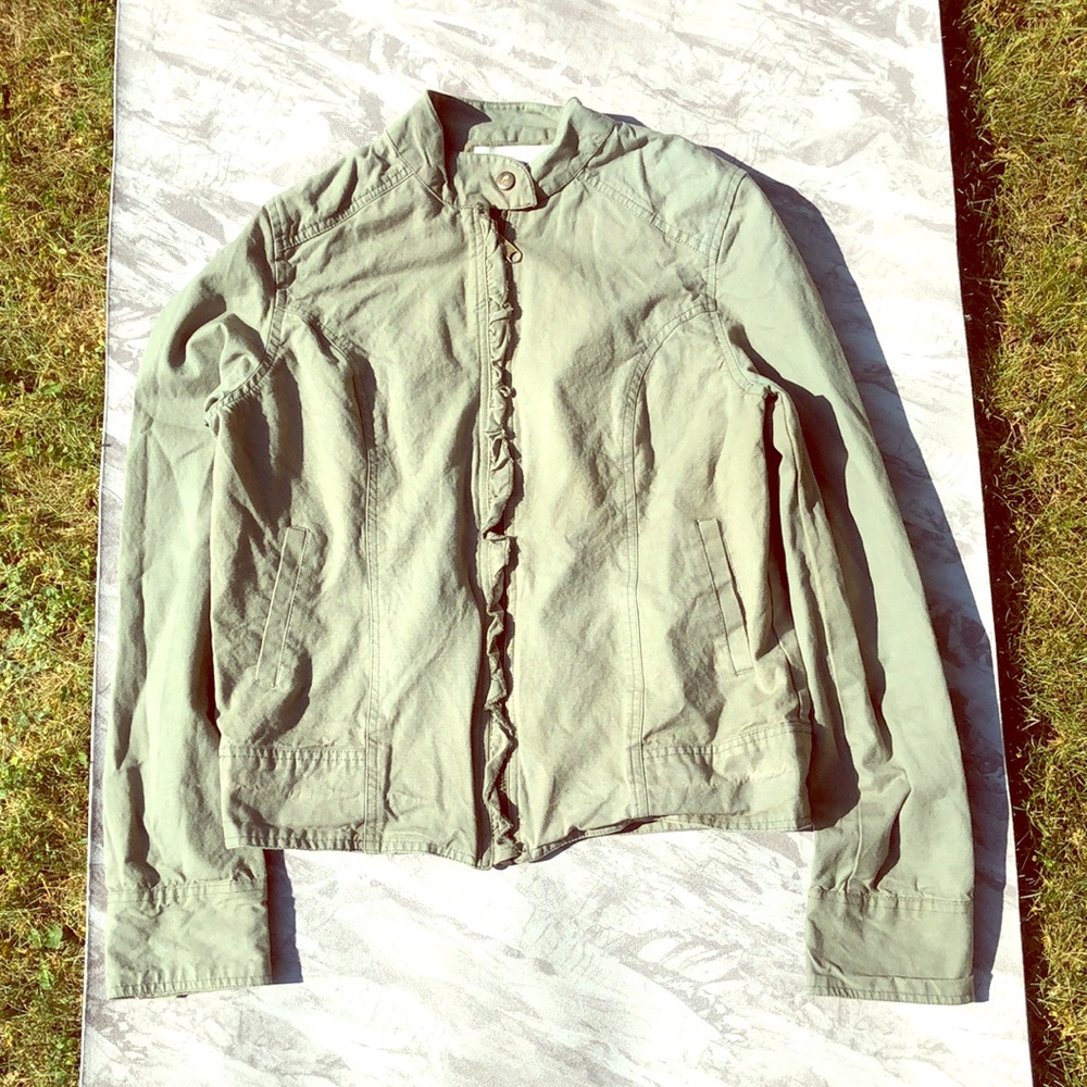 Sanctuary Surplus Army Green Jacket
